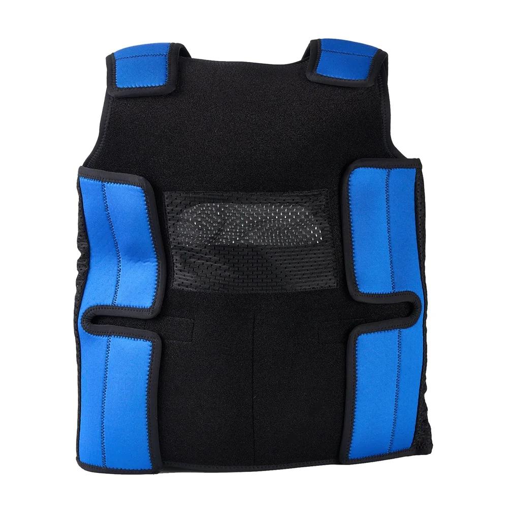 Gilet lesté avec numéro sensoriel, gilet de compression sensorielle pour enfants et adultes avec tro