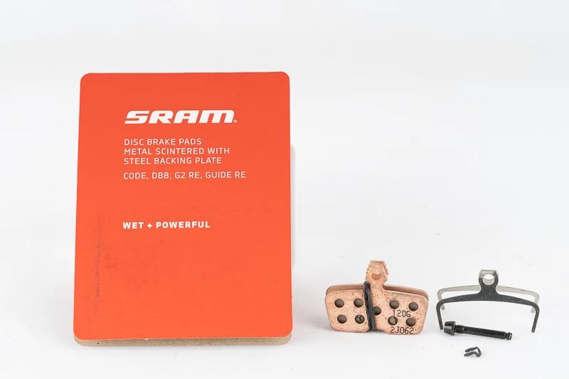SRAM-Plaquettes de frein en métal pour vélo de route et VTT, CODE, GUIDE, Nipe, DB8 Series, Scintré