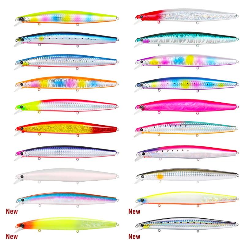 TSURINOYA STINGER 163S Ultra longue coulée coulant méné d'eau salée 163mm 34.2g leurre de pêche en m