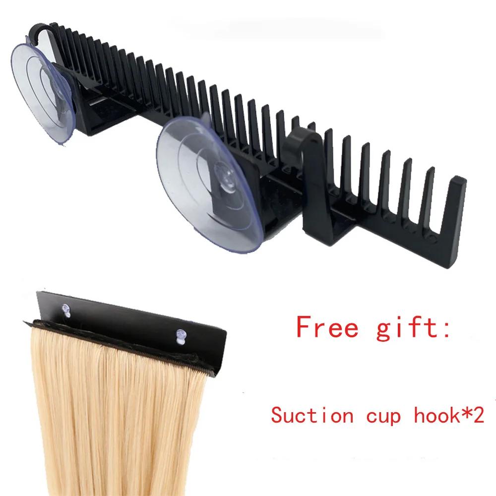 1 pièces support d'extension de cheveux cintre d'extension de cheveux affichage de stockage de perru