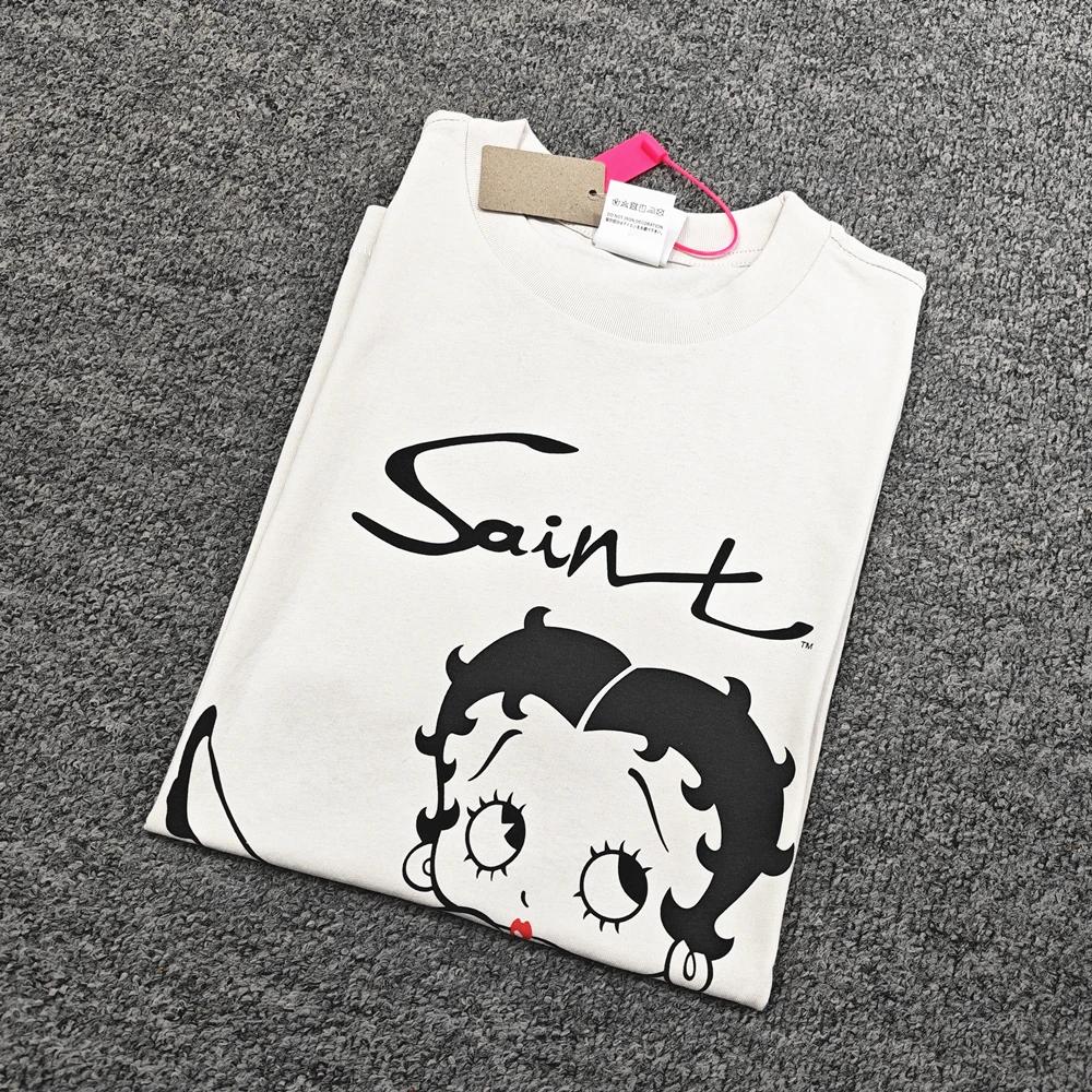 Yao mode Saint de Michael Streetwear Vintage Baggy surdimensionné conception commune graphiques impr