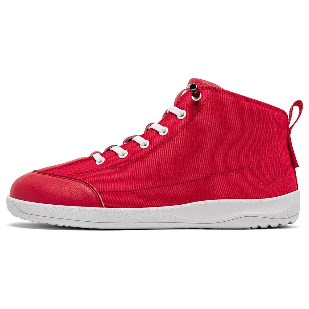 HOBIBEAR bottes en toile mi-hautes unisexe pieds nus large largeur chaussures minimalistes zéro-gout
