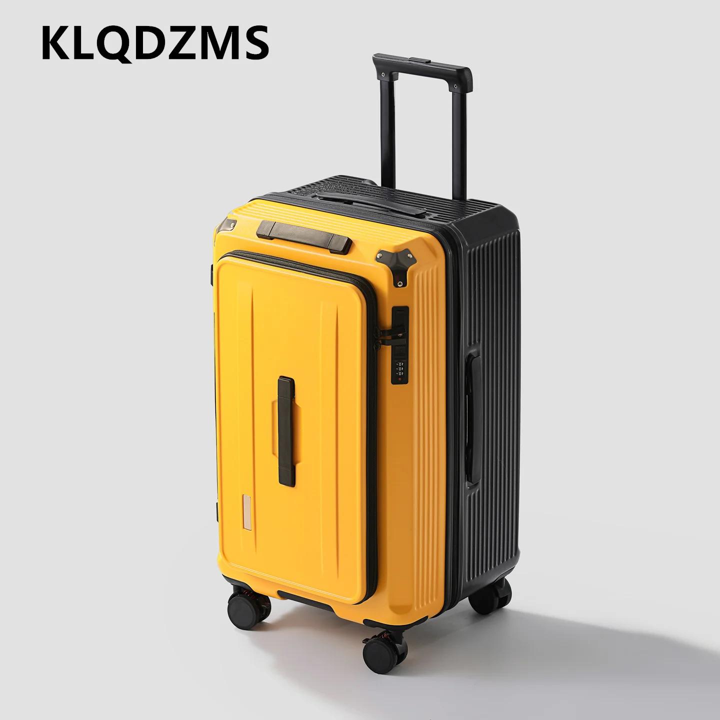 KLQDZMS bagage chariot Style sac de voyage 20 "24" 26 "28 pouces grande capacité boîtier de chariot