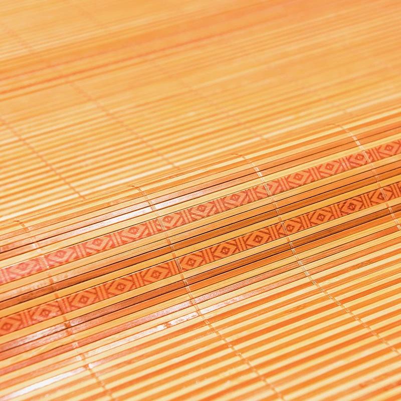 Tapis de lit en bambou Super Cool, 1.2/1.5/1.8m, matelas d'été pliant double face, natte de dortoir