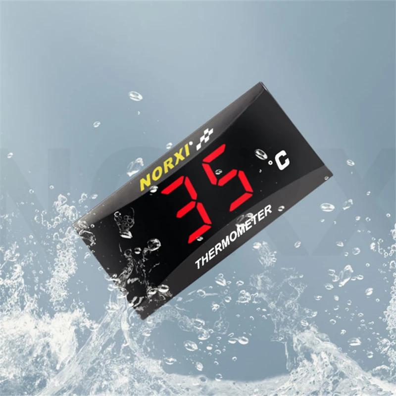 Mini compteur de température d'eau pour moto, pour XMAX250 300 NMAX CB 400 CB500X, capteur thermomet