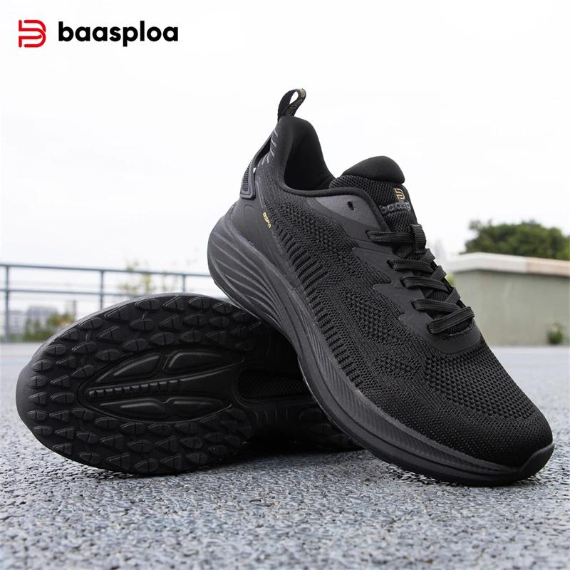 Baasploa hommes chaussures de course légères nouvelles chaussures de Sport de Jogging professionnell