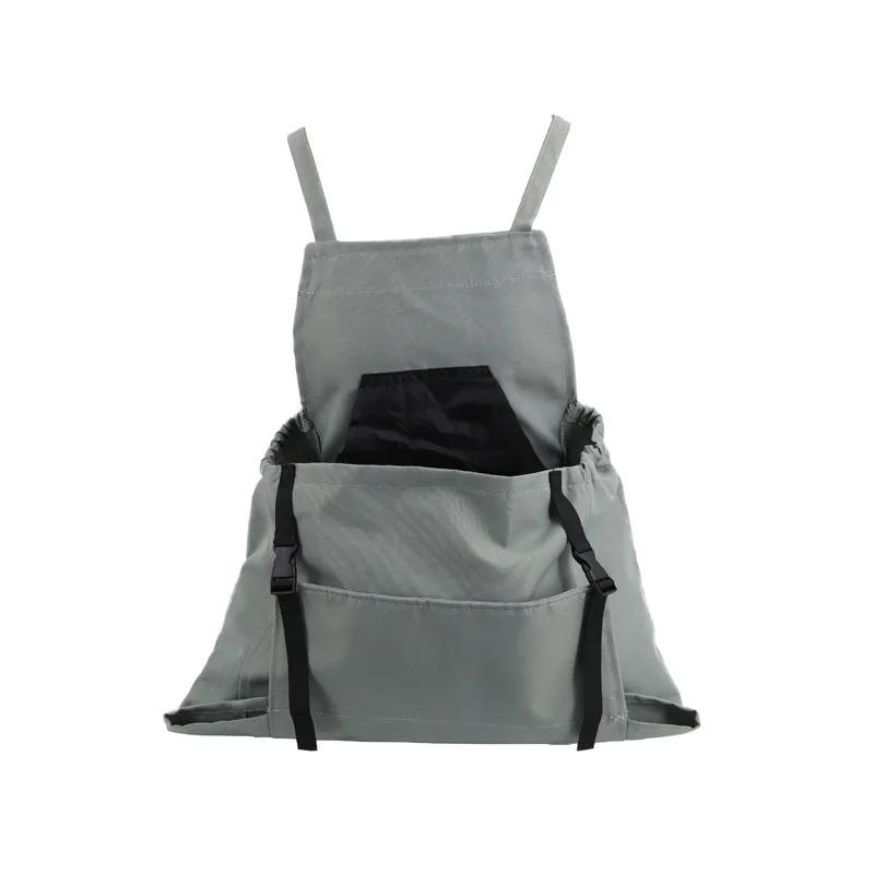 Tablier de collecte en plein air, grande poche, jardinage, tablier de récolte à dégagement rapide, s