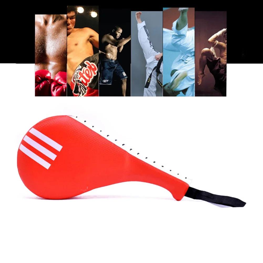 Cible de pied PU Taekwondo karaté - Équipement d'entraînement boxe portable avec poignée