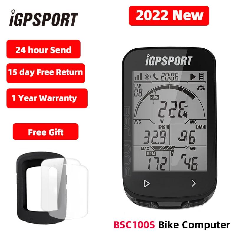 IGPSPORT BSC100S ordinateur IGS ordinateur de vélo BLE ANT 2.6 pouces étanche sans fil vélo chronomè