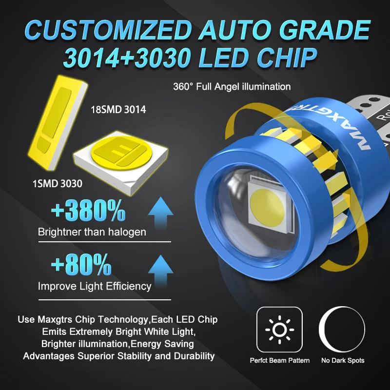 10 pièces W5W T10 LED lumières Canbus sans erreur voiture lumières pour Peugeot 4008 307 206 308 407