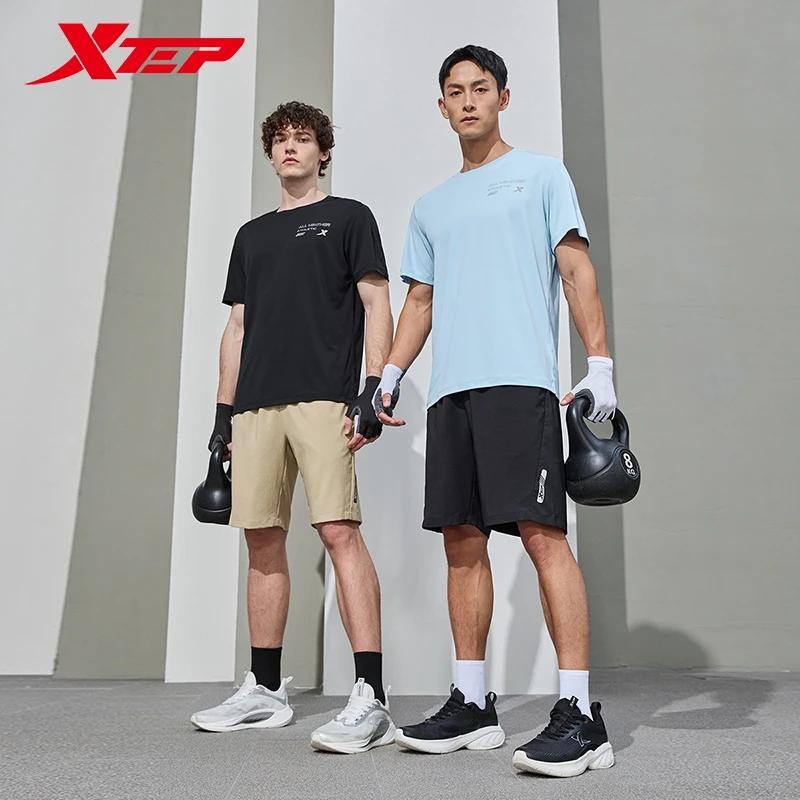 Xtep – pantalon tissé pour hommes, survêtement d'été respirant, confortable, doux, séchage rapide, b