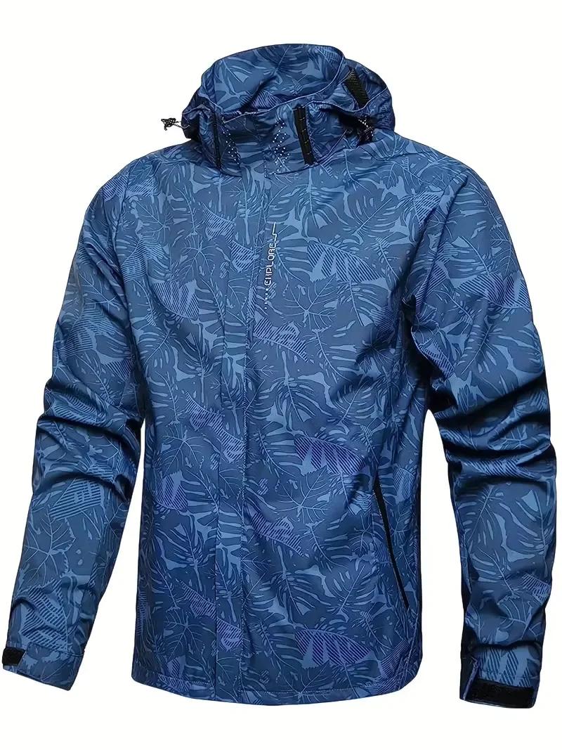 Veste coupe-vent imprimée tendance pour homme, nouvelle collection printemps-automne 2026, décontrac