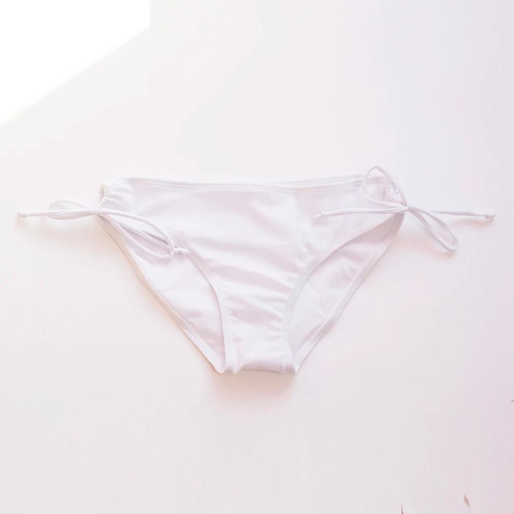 Bas de maillot de bain femme bandage floral 2026 - Tanga brésilien sexy pour plage et piscine