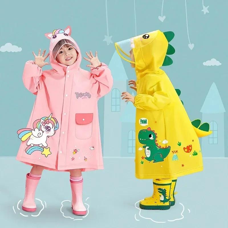 Imperméable pour enfants filles garçons maternelle préscolaire école primaire préscolaire sac à dos