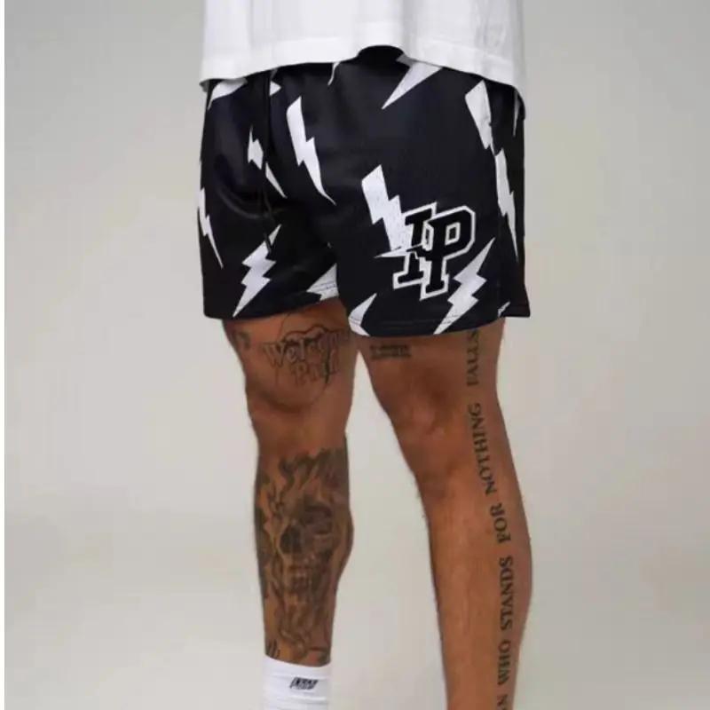 Shorts de basket été homme maille respirant séchage rapide fitness plage course