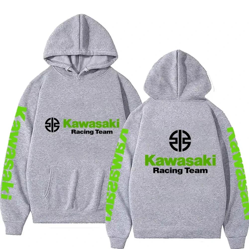 2025 nouveau printemps et automne hommes nouveau logo de moto Kawasaki sweat à capuche pour femme dé