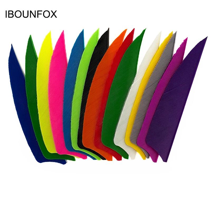 50 pièces 3 pouces tir à l'arc Fletches plume flèche Fletching plumes de dinde naturelles bricolage