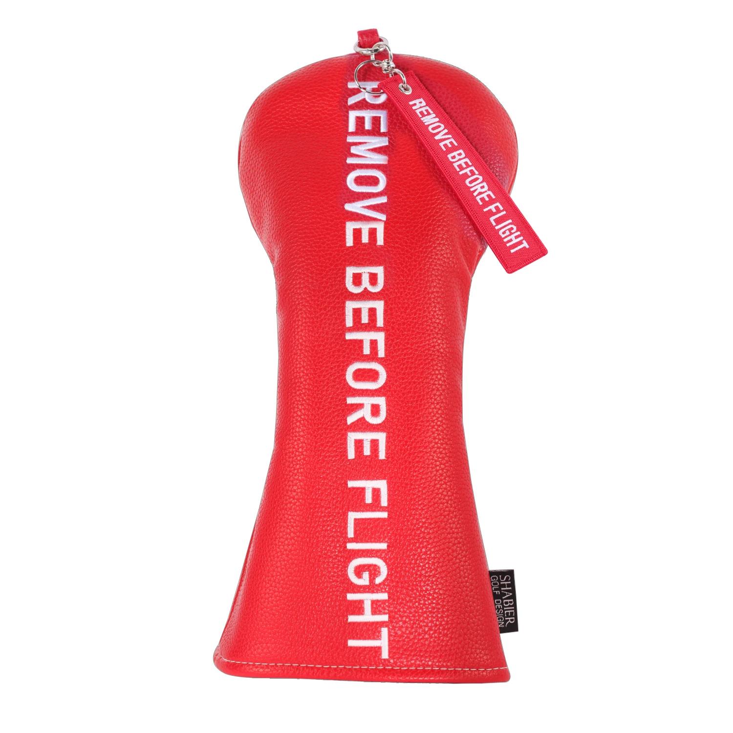 Couvre-chef de Golf rouge pour enlever avant le vol, couvercle de pilote de Golf 460CC, couvercle de
