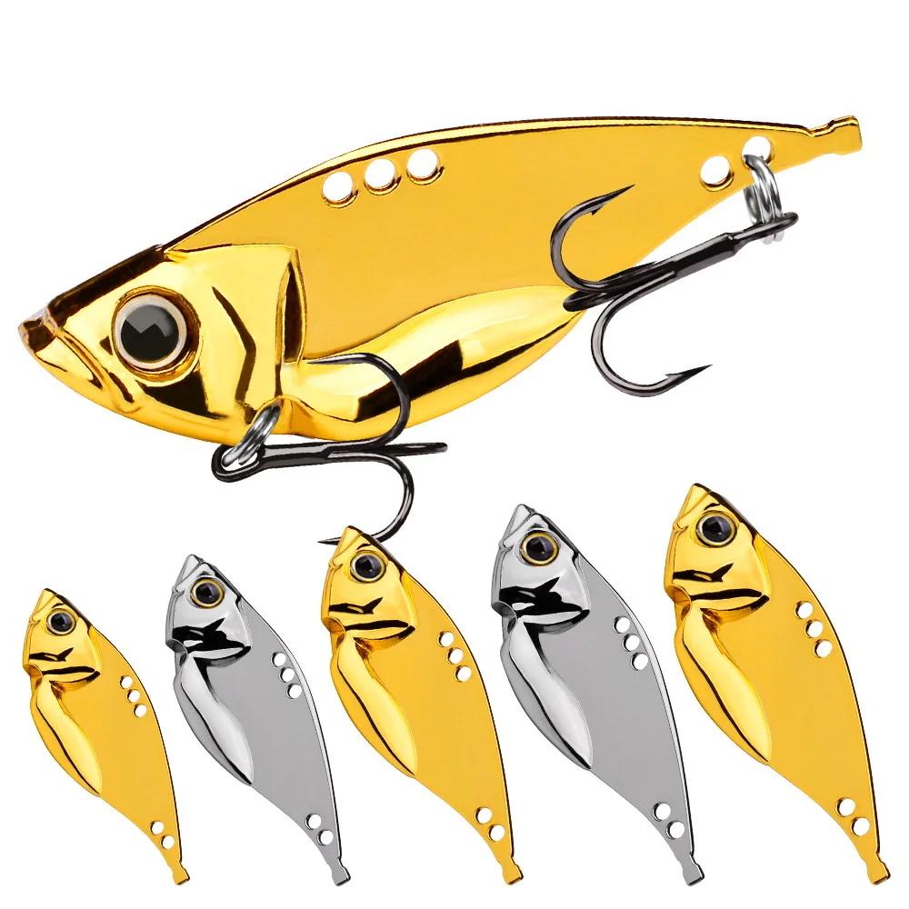 1PC cuillère en métal appât 5g 7g 10g 15g 20g pêche Spinner leurre dur appât artificiel bar brochet
