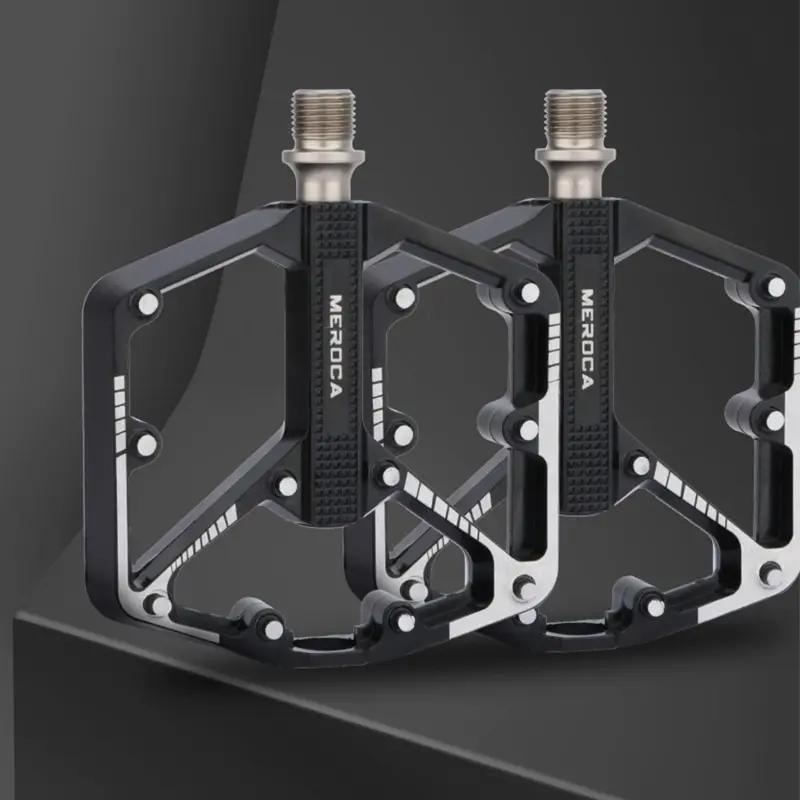 Pédales de vélo Scellé DU Roulement Antidérapant Pédale Montagne Vélo De Route En Alliage Plate-Form