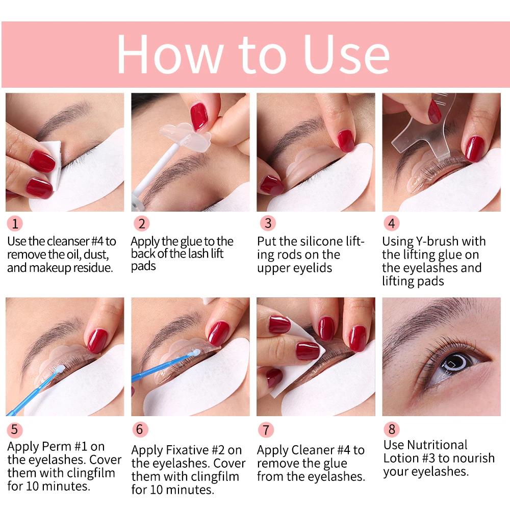 ICONSIGN-Kit de levage de cils, rehausseur de cils, rehausseur de cils, maquillage permanent des yeu