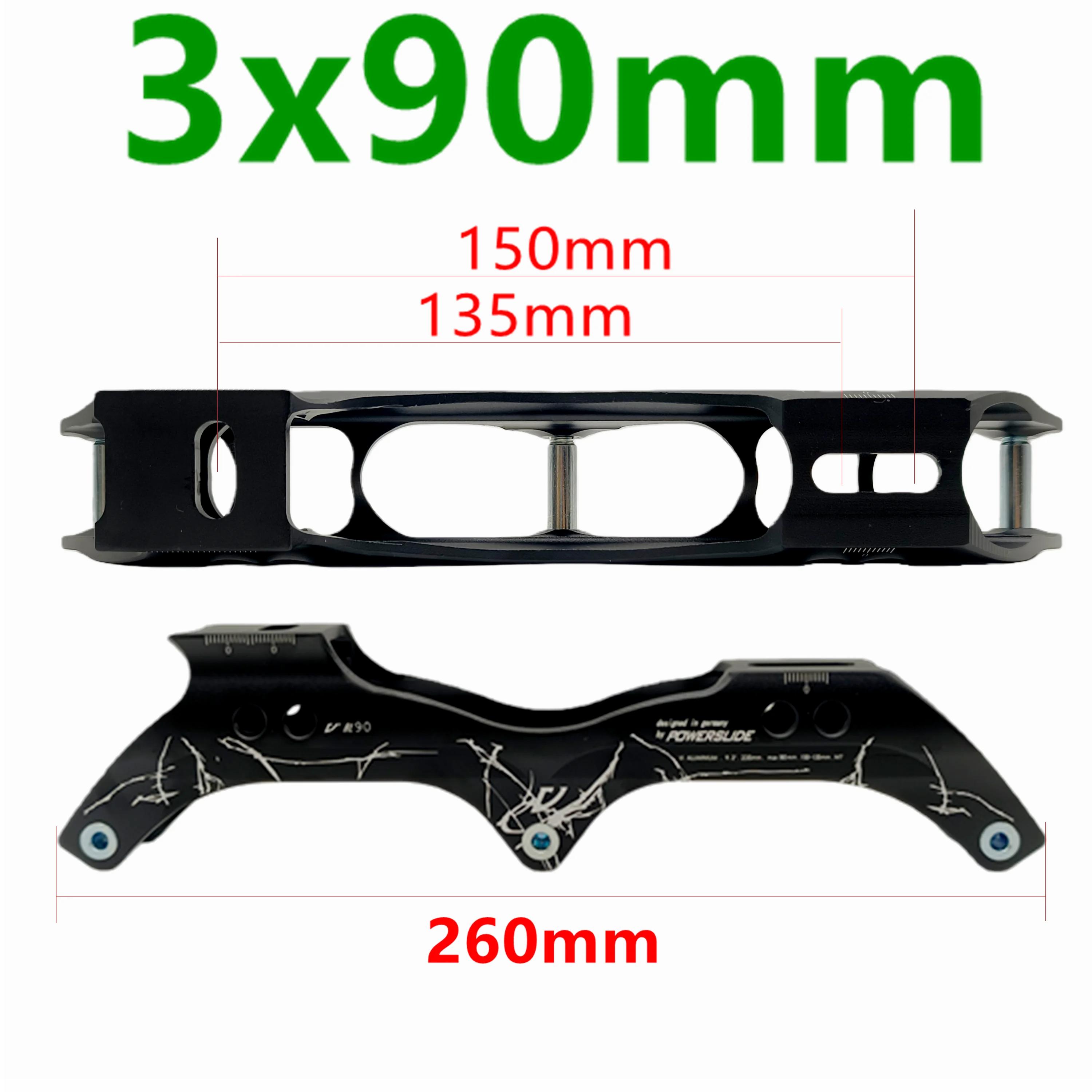 Cadre de patins à roulettes, livraison gratuite, 3x125mm, 3x110mm, 3x90mm, 3x100mm
