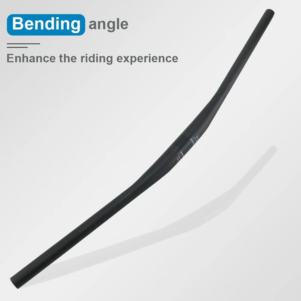 RXL SL 9-Guidon plat en carbone résistant pour VTT, guidon de vélo, accessoires de VTT, UD 256, 31.8