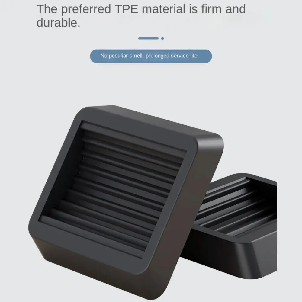 Coussinets de fixation pour meubles et chaises de bureau, Anti-Vibration, antidérapants, tapis de pi