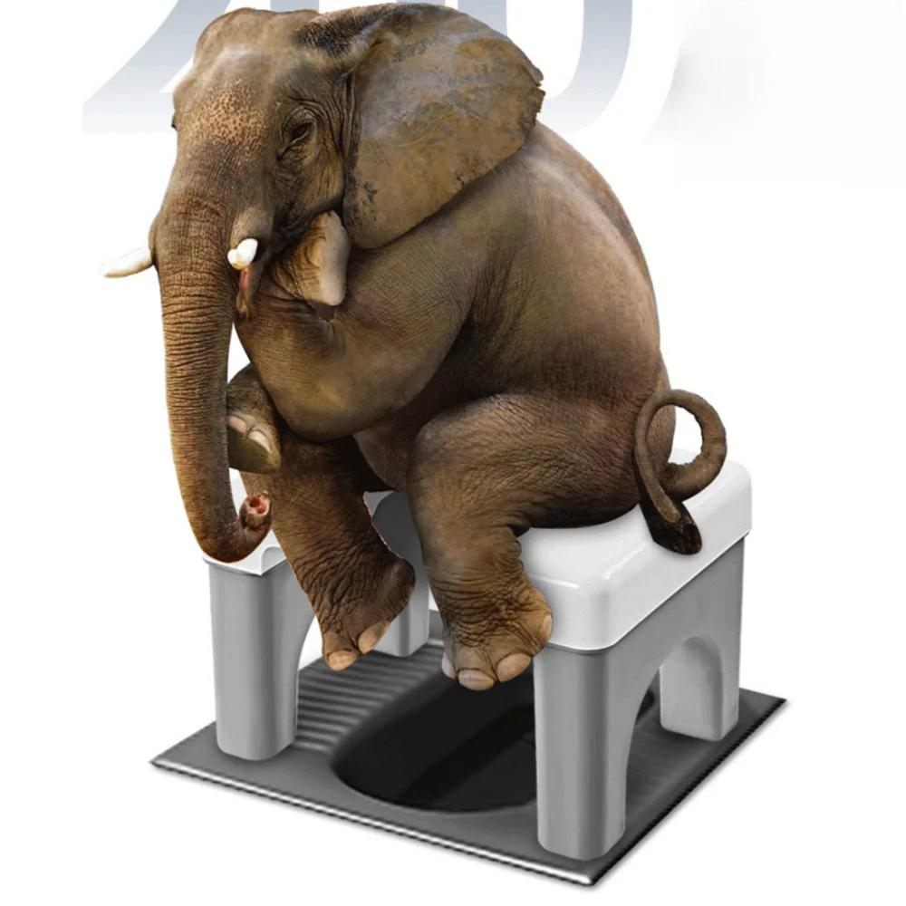 Siège de toilette portable en forme de U, tabouret épais antidérapant en plastique, chaise de toilet