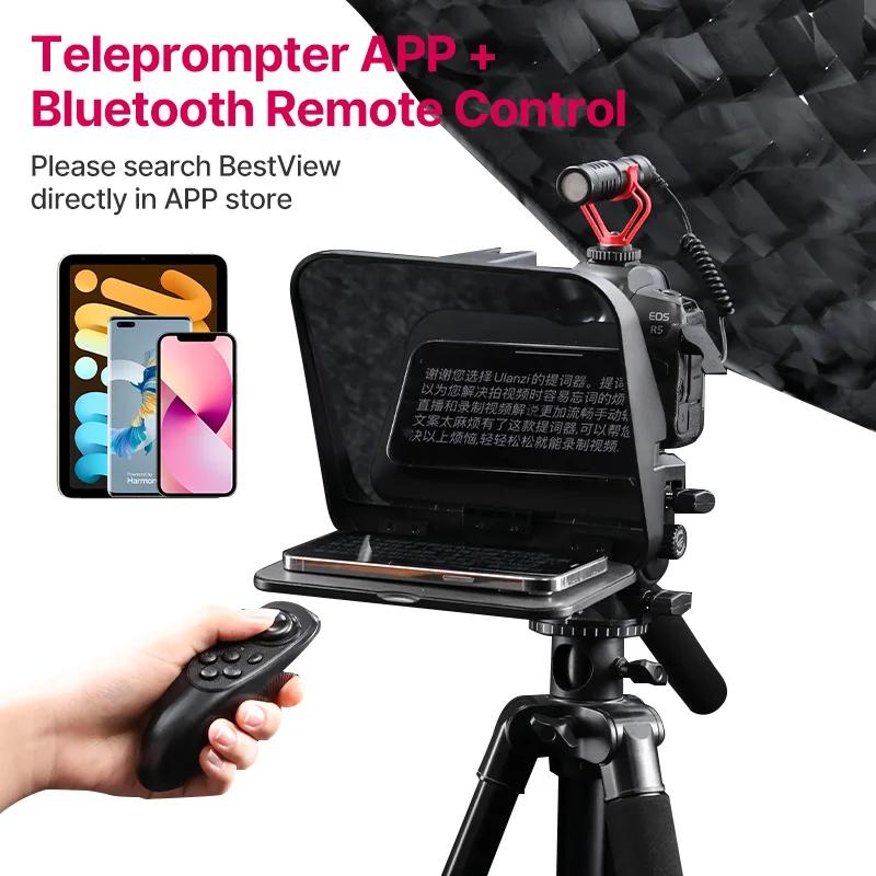 Ulanzi RT02 téléprompteur universel téléprompteur appareil photo reflex numérique Smartphone tablett