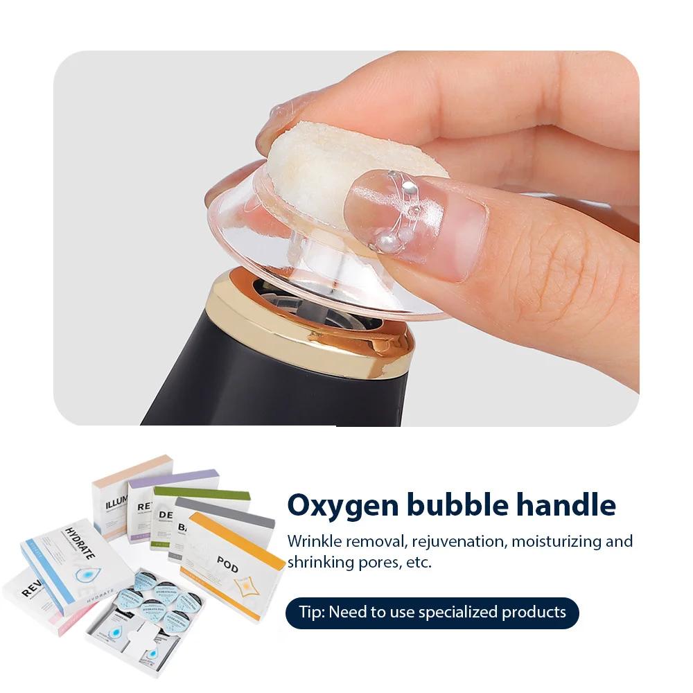 Stylo à bulles d'oxygène CO2 oxygène Machine faciale Portable CO2 Gel dispositif de soins de la peau