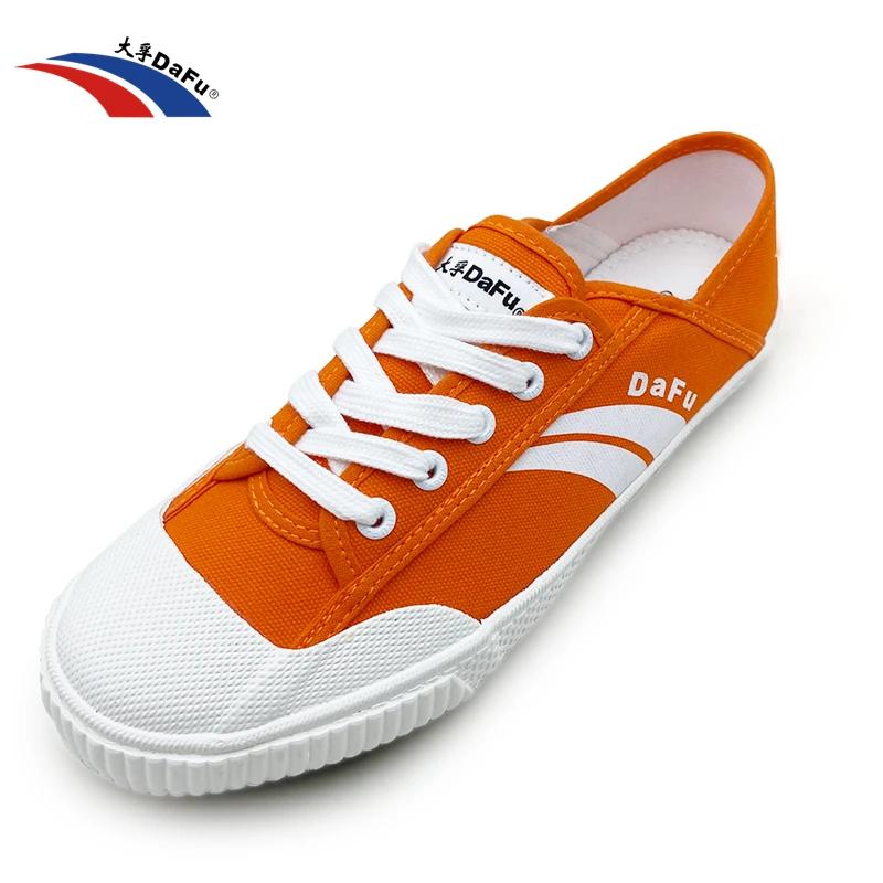 Dafu-Baskets ShaCristKungfu pour hommes et femmes, Chaussures orange améliorées, Original, Nouveau