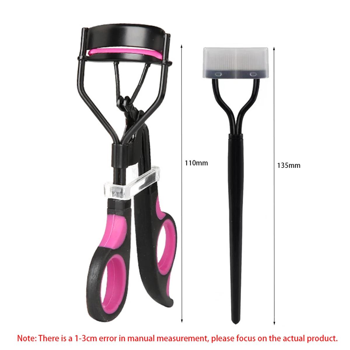 Ensemble de bigoudi de cils pour femmes, pince à cils, coussinets de rechange, sourcils, faux cils,