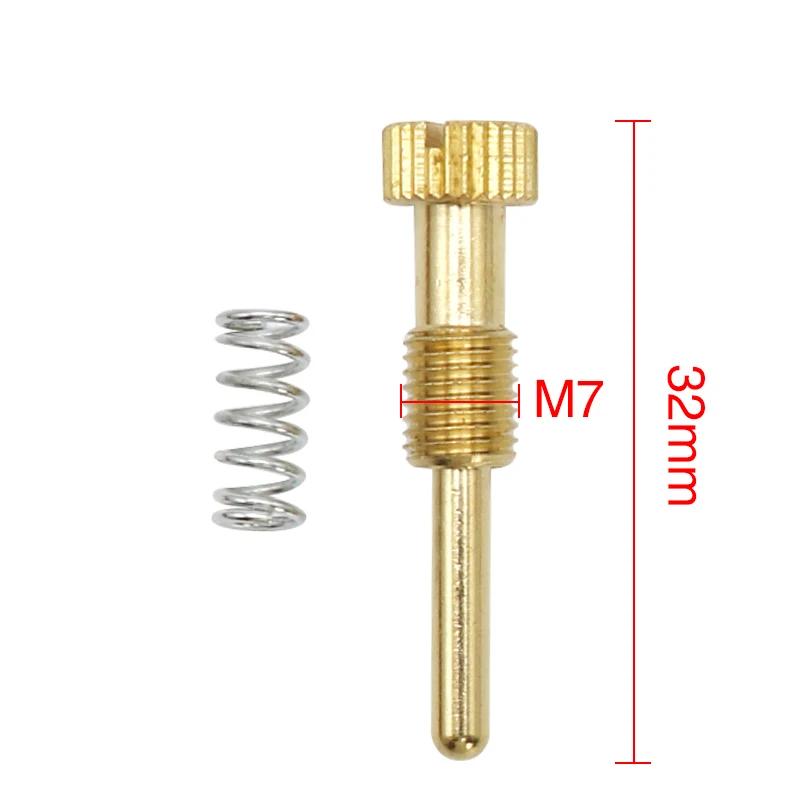 ZSDTRP pour carburateur Mikuni VM22 vis de mélange d'air et de carburant vis pilote vis de réglage d