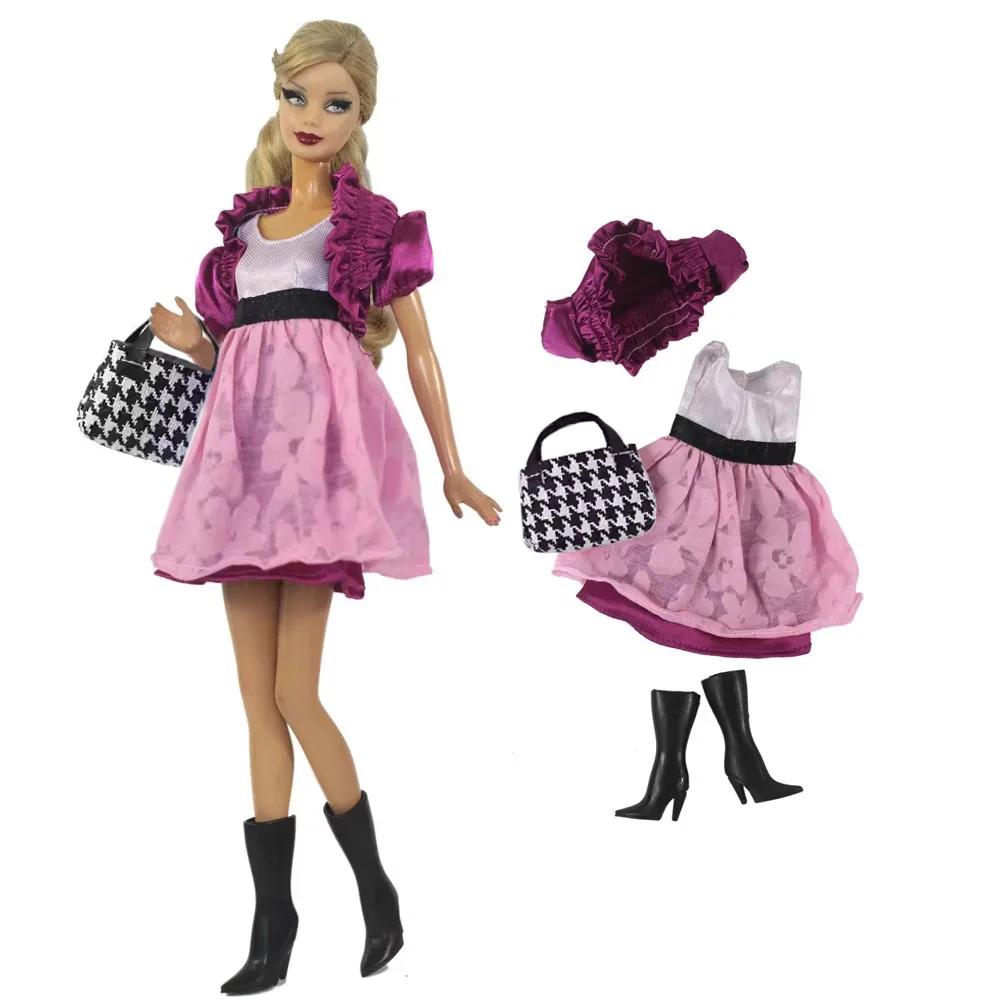 1 ensemble de vêtements de poupée, tenue de robe à l'échelle 1:6 pour poupée de 11.5 pouces 30cm, pl