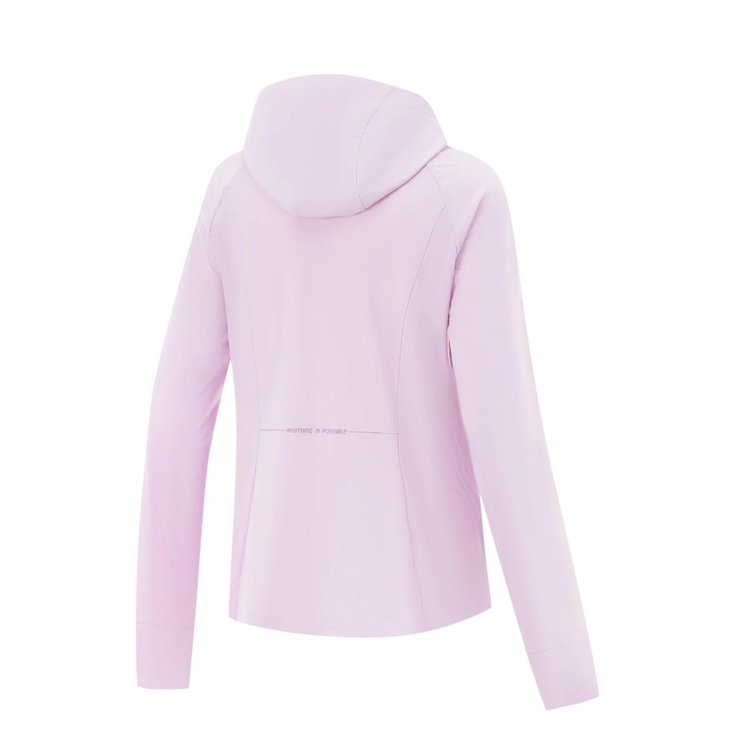 Coupe-vent Li-Ning fitness femme polyamide élasthanne doublure respirante manteau sport AFDV286