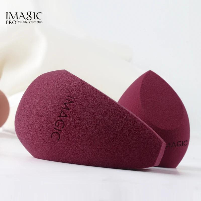 IMAGIC 10 pièces éponge de maquillage bouffée humide et sèche éponge de maquillage douce professionn
