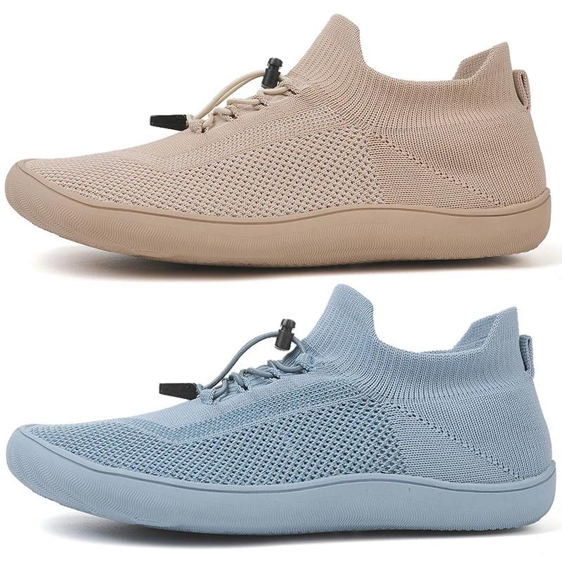 Hommes pieds nus chaussures large orteil boîte femmes pieds nus baskets randonnée marche baskets sal