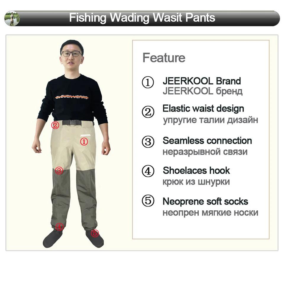 JEERKOOL – cuissardes de pêche à la mouche, pantalons de pataugeoire originaux, salopette 3 couches,