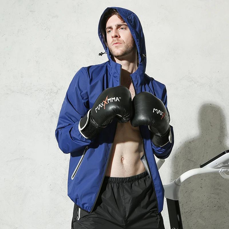 Combinaison de Sauna professionnelle pour hommes, ensemble de vêtements de gymnastique, entraînement