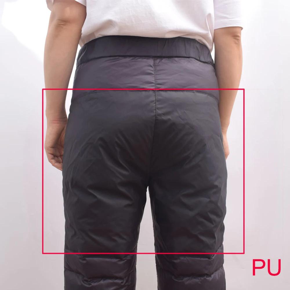 Pantalon d'hiver homme Kamperbox en duvet - Pantalon de randonnée hiver chaud et imperméable pour activités outdoor