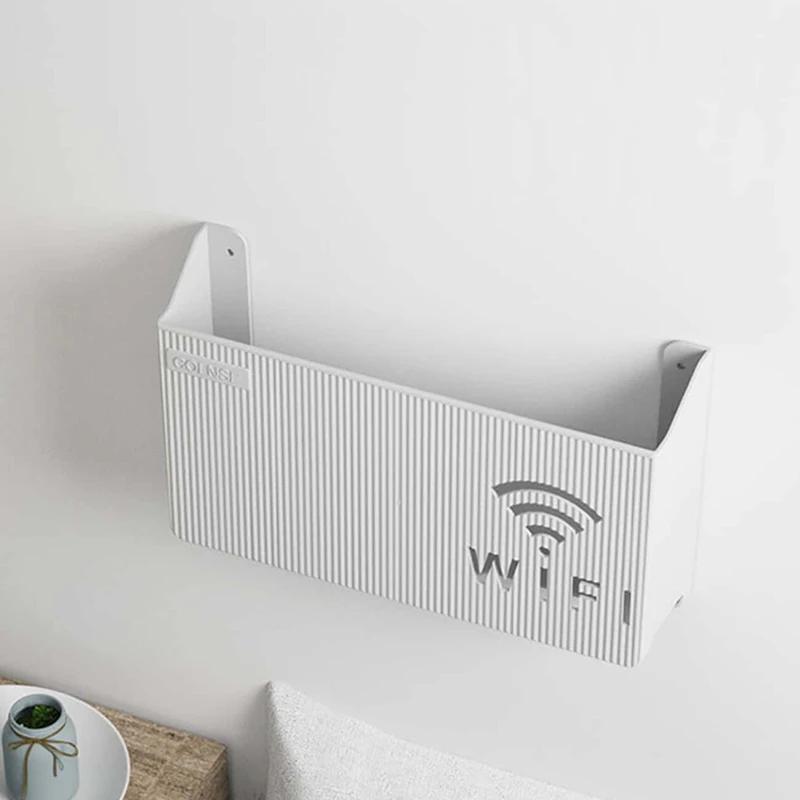 Support de rangement pour routeur, boîte de rangement pour décodeur TV