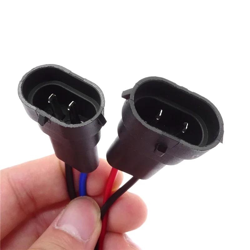 Adaptateur de faisceau de câbles H4 à H11, 1 paire, connecteur de câble de Conversion d'ampoule de p