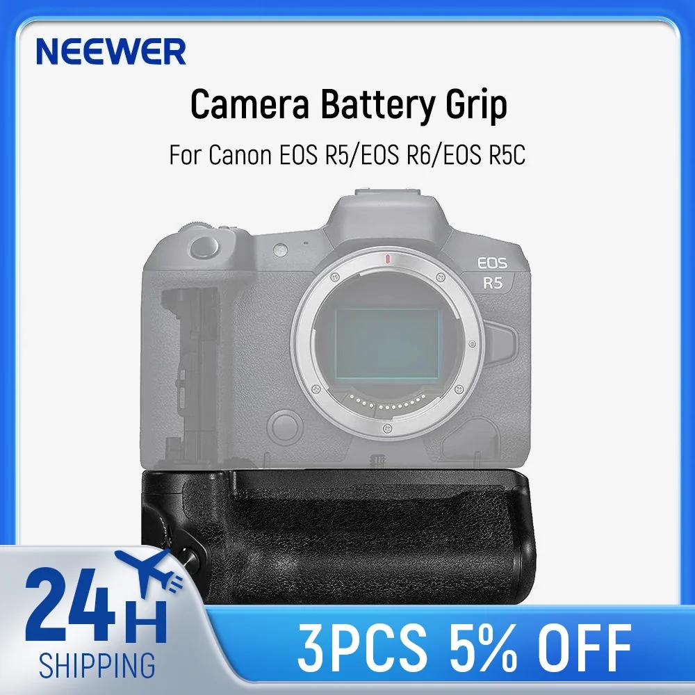 NEEWER – poignée de batterie de remplacement pour appareil photo, pour Canon EOS R5 R5C R6 R6 Mark I