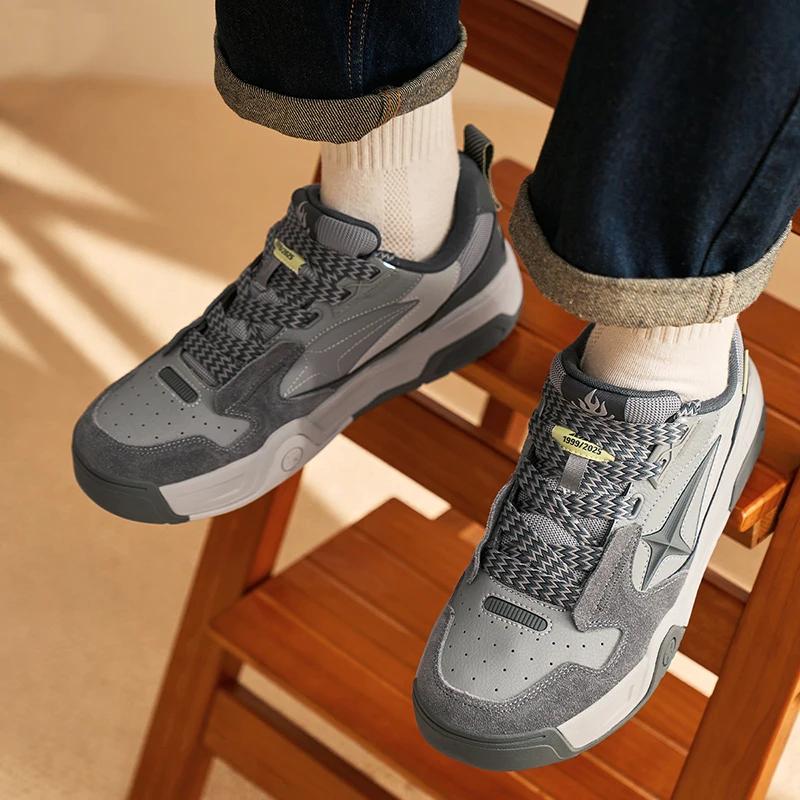 Chaussures skate homme hiver Xtep stabilité - Baskets mode street décontractées chaudes