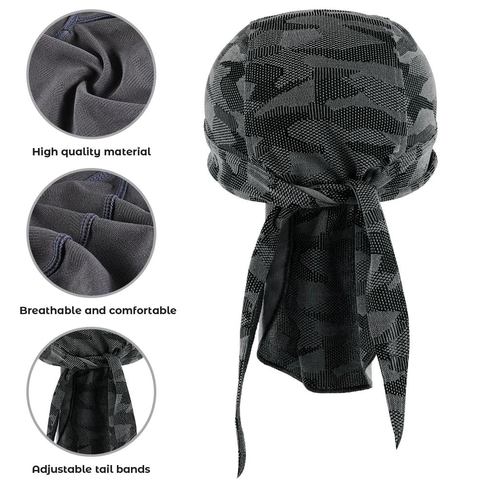 Été séchage rapide cyclisme Pirate chapeau route vélo casquette de course Sport vélo Beanie équitati