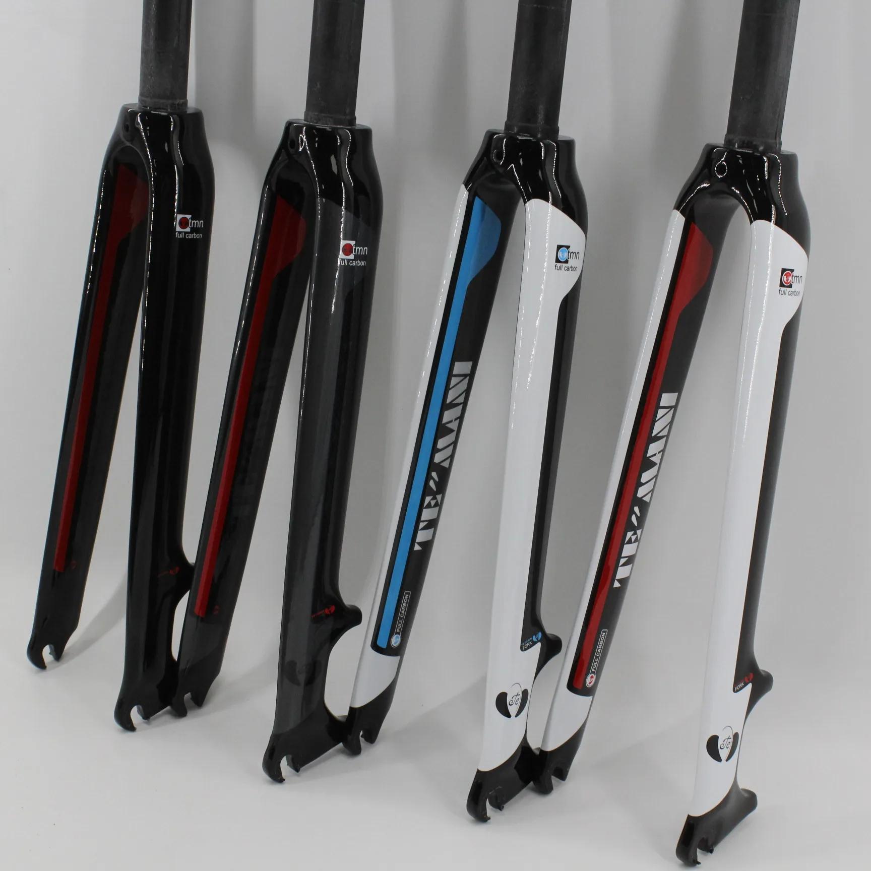TEMANI-Fourche avant de vélo de course en fibre de carbone 3K, 700C, frein à disque, 4 couleurs