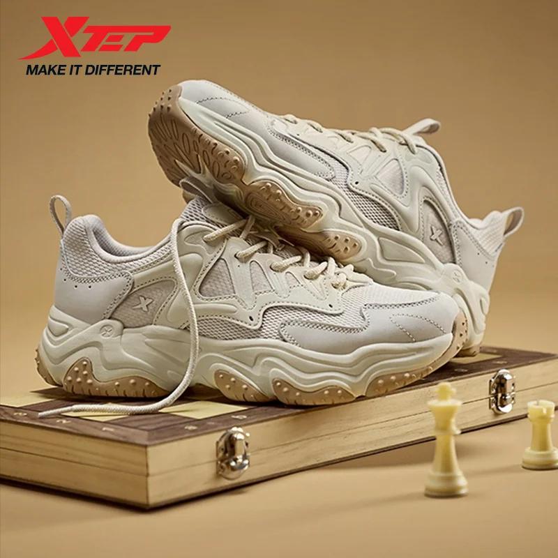 Chaussures décontractées Xtep Youmu pour femmes 2025 - Léger, respirant, semelles épaisses et style rétro