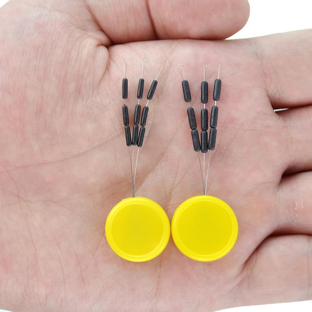Hirisi 2 jeux de poids à crochet pour plombs, taille 0.05g 0.08g pour matériel Terminal de pêche à l