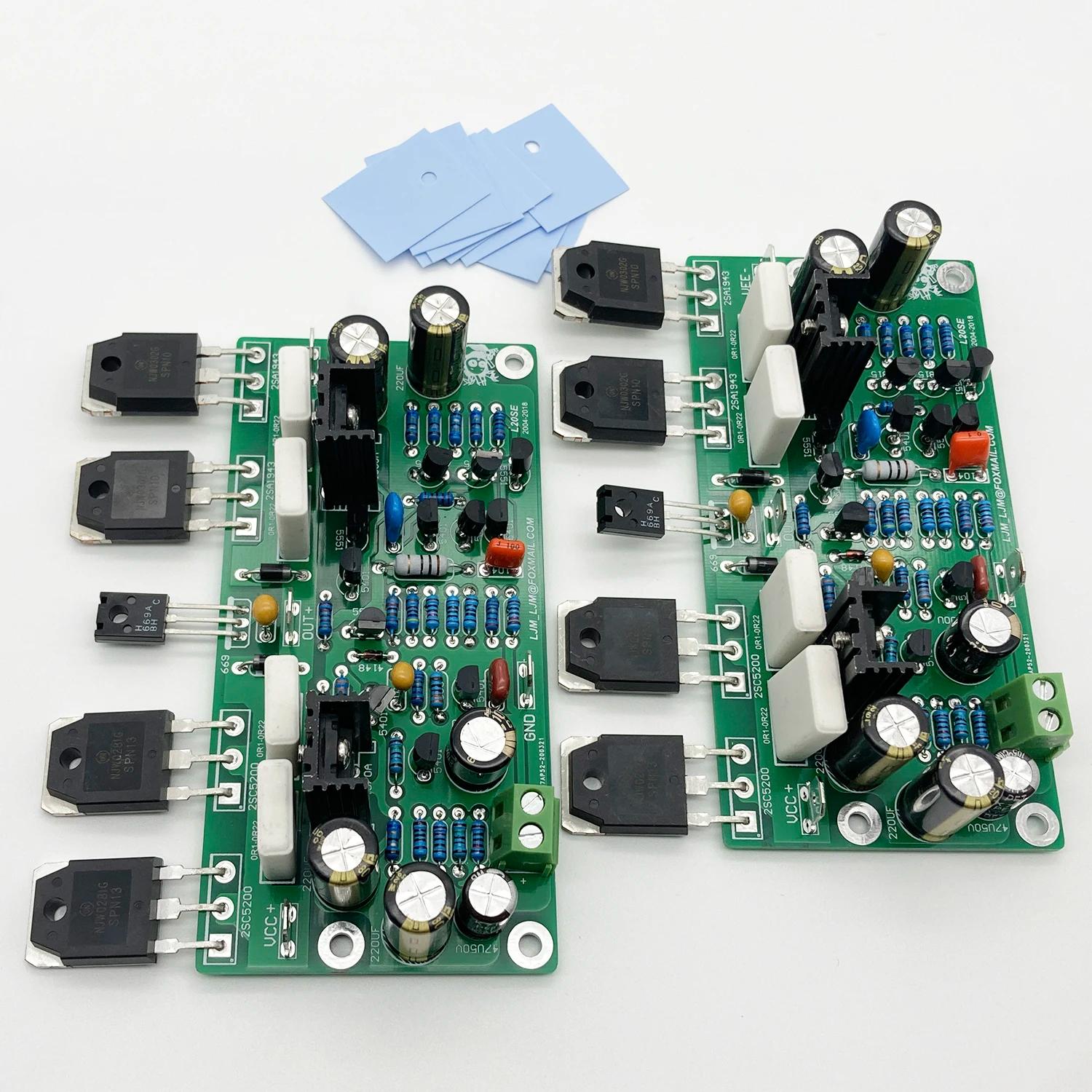 Carte amplificateur audio LJM L20 SE, A1943, C5200, canaux touristes stéréo, 350W, 4ohm, kits de bri
